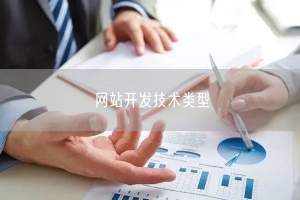 网站开发技术类型